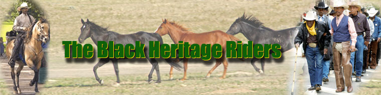 masthead for the Black Heritage Riders, Inc.